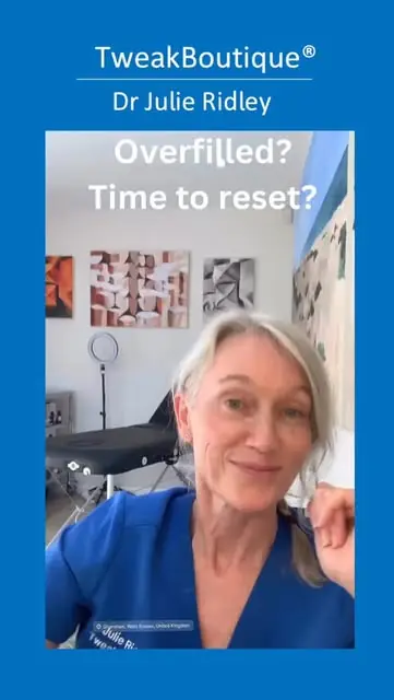 Dr Julie Ridley discussing correcting overfilled results